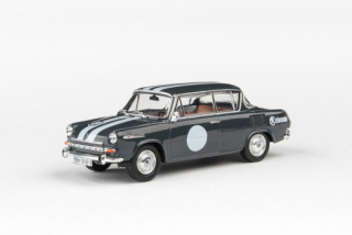 Abrex Škoda 1100MBX (1969) Šedé, Narozeninové Embéixo 1:43