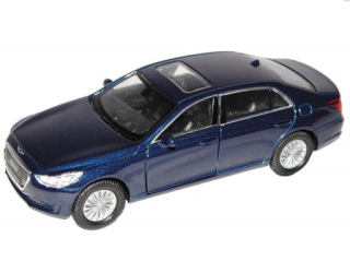 Welly Hyundai Genesis G90 modrý 1:34