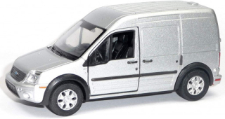 Welly Ford Transit Connect, Stříbrný 1:34-39