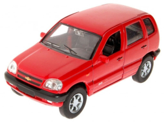 Welly Chevrolet Niva, Červený 1:34-39