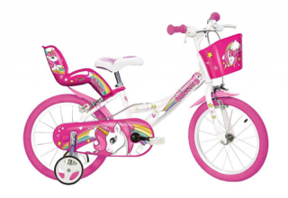 Dino Bikes Dětské kolo Unicorn Jednorožec 16"