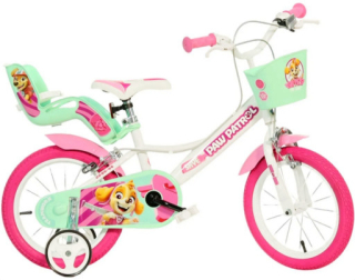 Dino Bikes Dětské kolo Tlapkova patrola, dívčí 14"