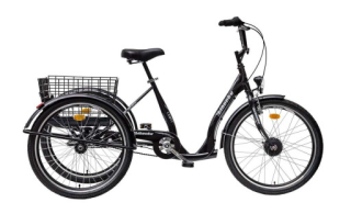 Elektro Trojkolka Liberty e-COMFY 24" 2026 antracitová 36V 14Ah, barevný displej