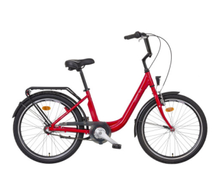 LIBERTY Městské kolo Rue 3spd 24" 2026 červené
