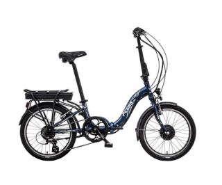 Skládací elektrokolo Liberty e-Pegas 7spd 36V, 10,4 Ah, modré