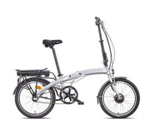 Liberty e-Hyperion 3spd Skládací elektrokolo 36V, 10.4 Ah, stříbrné