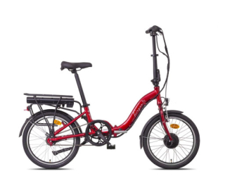 Skládací elektrokolo Liberty e-Pegas Nexus 7spd 36V, 14 Ah, červené