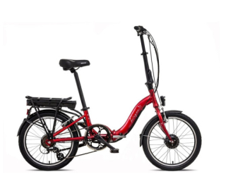 Liberty e-Pegas 7spd Skládací elektrokolo 36V, 14Ah, červené