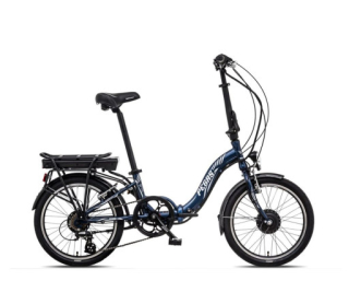 Skládací elektrokolo Liberty e-Pegas 7spd 36V, 17,5 Ah, modré