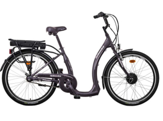 Elektrokolo pro seniory Liberty Comfy AL 3spd. 26", 36/10,4Ah, černá matná, LCD Displej Barevný