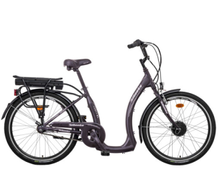Elektrokolo pro seniory Liberty Comfy AL Nexus 7spd. 26", 36V/10,4 Ah, černé matné, LCD Displej Základní