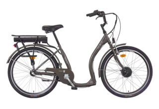 Elektrokolo pro seniory Liberty Comfy Steel 3spd. 26", 36V/14Ah, antracitové, LCD Displej Základní