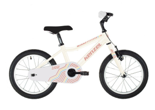 Kenzel Dětské jízdní kolo Ziggy girl RF16 1spd 2026, bílé perleťové