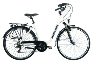 Kenzel Městské kolo Siluet Royal 6spd 28" 2026 bílo-černé