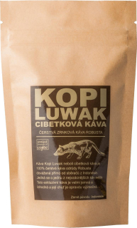 Kopi Luwak cibetková káva Robusta 1000 g