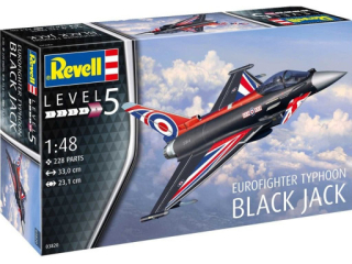 Revell ModelKit letadlo 03820 - Eurofighter „Black Jack“ (1:48)