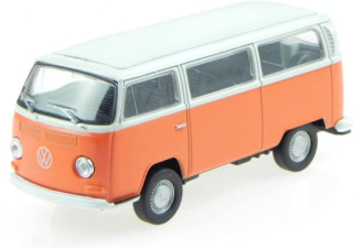 Welly Volkswagen ´72 T2 Bus (orange/cream) 1:34-39