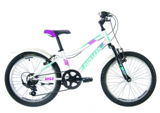 Kenzel Dětské jízdní kolo Roxis SF20 girls 2026 bílé