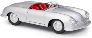 Welly Porsche 356 No.1 Roadster 1948 stříbrné 1:24