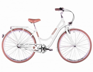 Kenzel Jizdní kolo Nostalgic Classic 3spd 28" 2026 bílo-hnědé