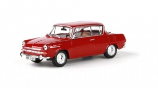 Abrex Škoda 1100MBX (1969) Červená Rubínová 1:43