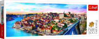 Trefl Panoramatické puzzle Porto, Portugalsko 500 dílků