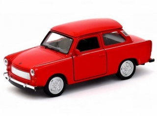 Welly Trabant 601, červený 1:34-39