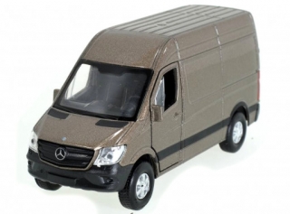 Welly Mercedes Benz Sprinter Panel Van, hnědý 1:34-39