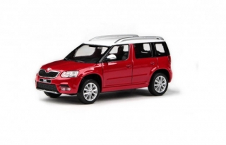 Abrex Škoda Yeti FL (2013) Červená Corrida Uni 1:43