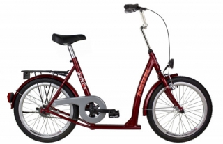 Kenzel Jízdní kolo pro seniory Sit n’go Ceremony 1spd 20" 2026 bordové