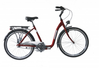 Kenzel Městské kolo Avenue Classic 3spd 26" 2026 bordové