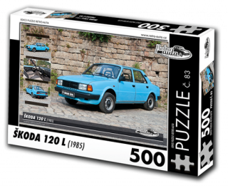 Puzzle č. 83, Škoda 120 L (1985) 500 dílků
