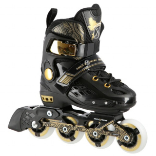 Nils Extreme NA20004 Kolečkové brusle Černé vel.M (34-37)