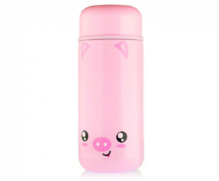 Termoska Shin Yu Pig, růžová, 200 ml