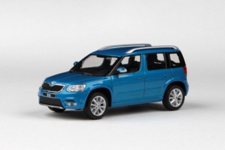 Abrex Škoda Yeti FL (2013) Modrá Ocean Metalíza 1:43