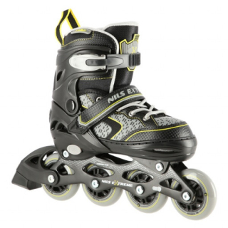 Kolečkové brusle NILS Extreme NA14198 černé, vel.S (31-34)