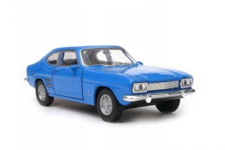 Welly Ford Capri 1969, modrý 1:34
