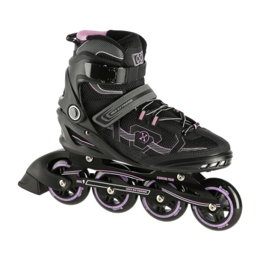 Kolečkové brusle NILS Extreme NA9157 fialové vel.44