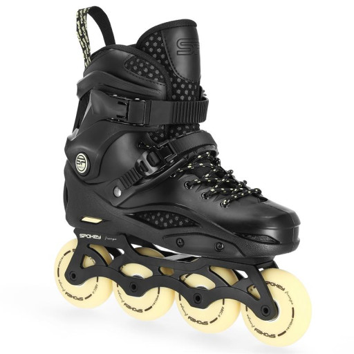 Spokey FREESPO Freeskate kolečkové brusle, černé, vel. 38-39