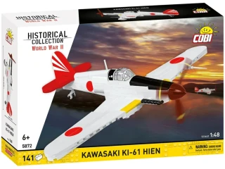 Cobi 5872 II WW Kawasaki Ki-61 Hien, 1:48, 141 kostek