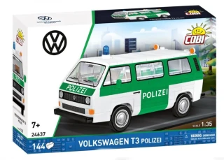 Cobi 24637 Volkswagen T3 Policie, 1:35, 144 kostek